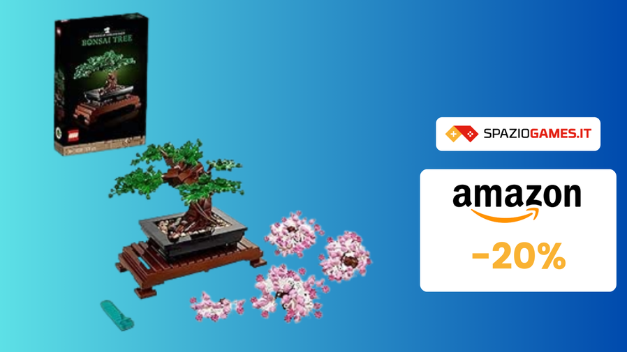 Immagine di STUPENDO Bonsai LEGO in OFFERTA a 40€!