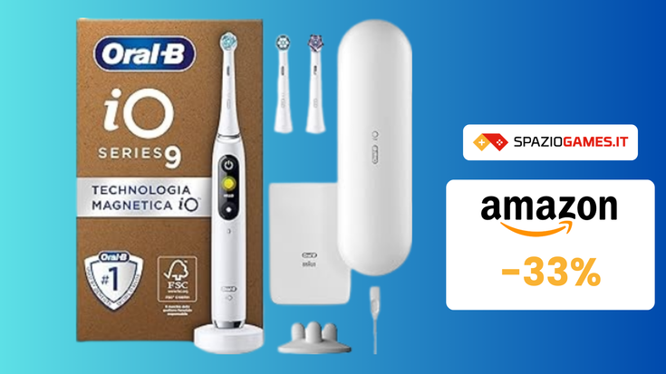 SCONTO del 33% sullo Spazzolino Elettrico Oral-B iO 9N!