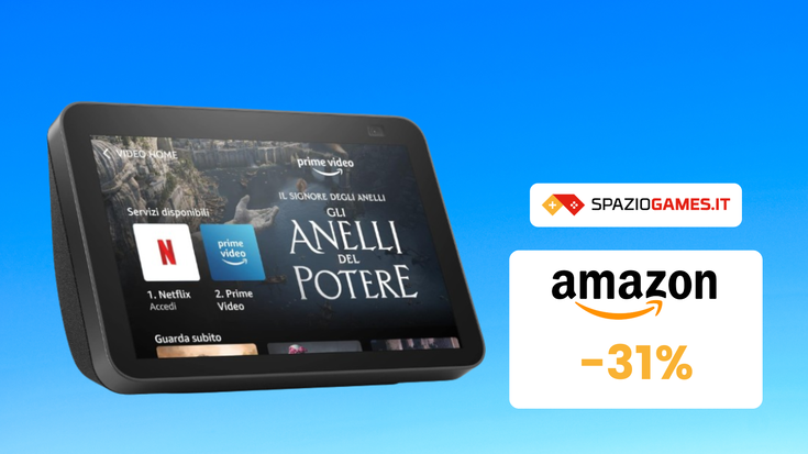 OFFERTA IMPERDIBILE! Echo Show 8 su Amazon MENO DI 90€!