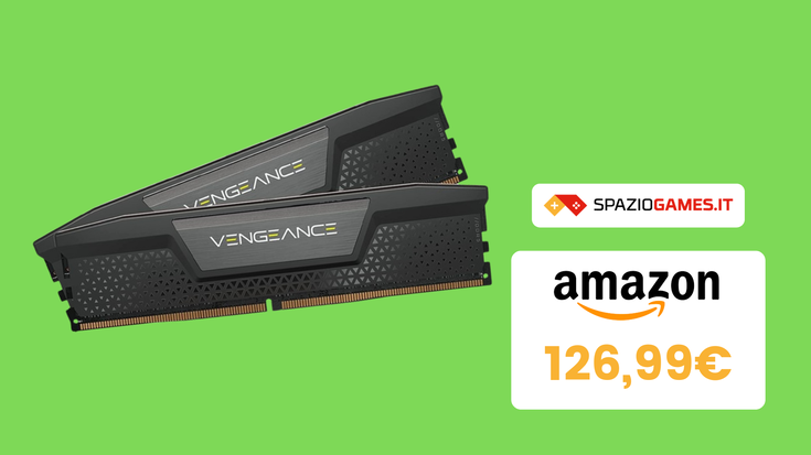 SCONTO SUPER per il Kit RAM DDR5 Corsair Vengeance 32GB! (-24%)