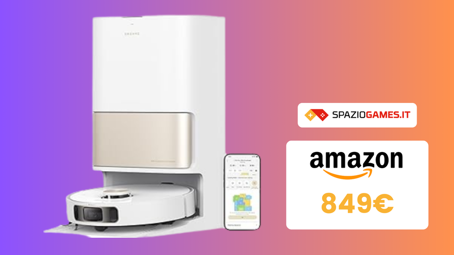 Immagine di Robot aspirapolvere Dreame L10s Pro Ultra Heat in OFFERTA su Amazon!