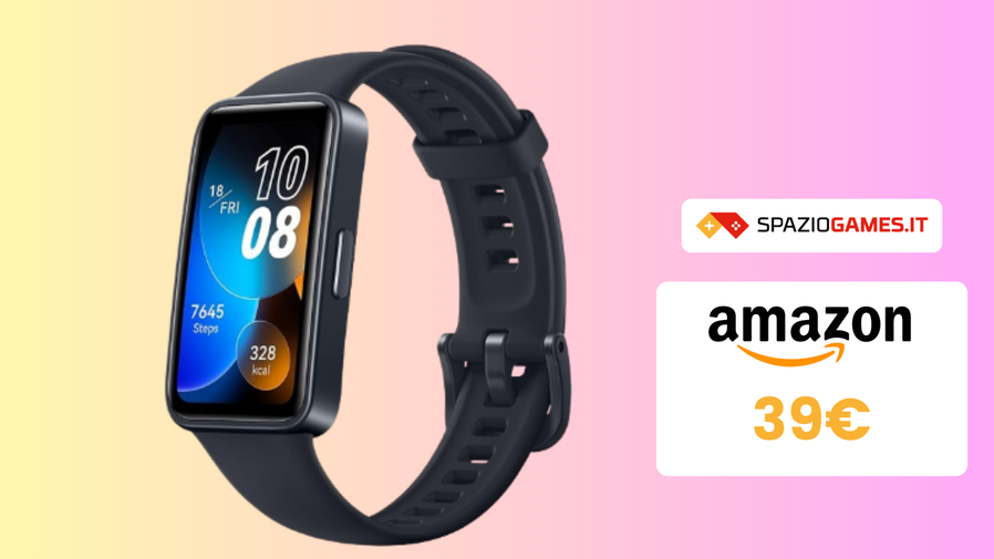 Immagine di Huawei Band 8 in OFFERTA a TEMPO! Solo 39€!