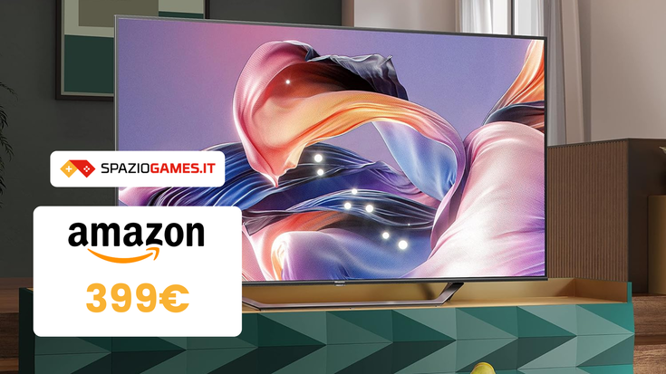 TV Hisense 50" 4K oggi a un prezzo SUPER! (-20%)