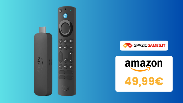 PREZZO TOP: Nuovo Fire TV Stick 4K Max a MENO DI 50€!