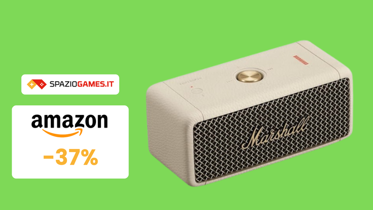 Prezzo SUPER TOP sulla cassa bluetooth Marshall Emberton II!