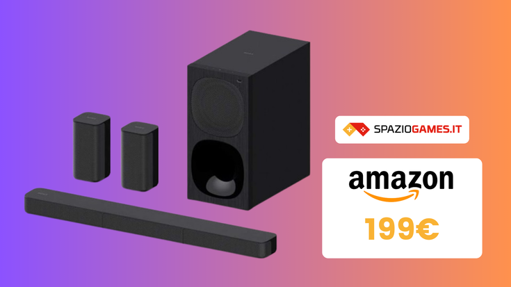 Soundbar Sony HT-S20R ora in SCONTO del 20%!