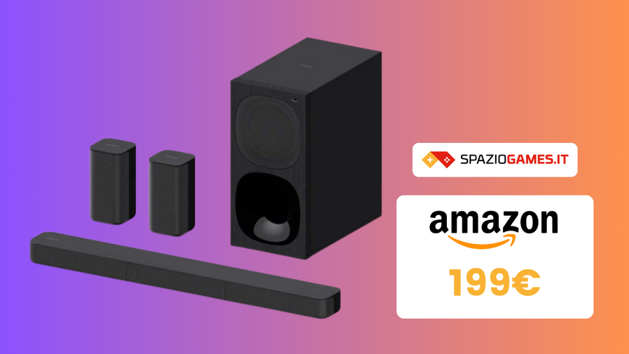 Immagine di Soundbar Sony HT-S20R ora in SCONTO del 20%!