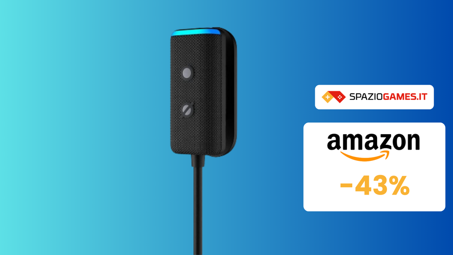 Immagine di Echo Auto di 2a Gen al prezzo SUPER di 39€! -43%!