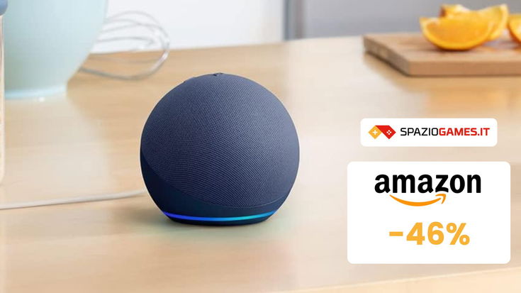 Porta Alexa in casa con Amazon Echo Dot 5ª Gen! Ora a METÀ PREZZO: SOLO 35€!