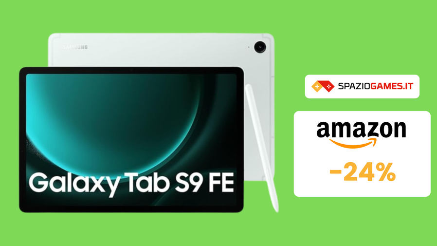 Immagine di Samsung Galaxy Tab S9 FE a SOLI 417€! SCONTO del 24%!