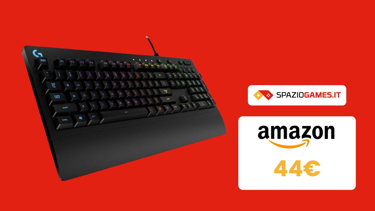 Immagine di Tastiera gaming Logitech G G213 IN OFFERTA! 10% di SCONTO!