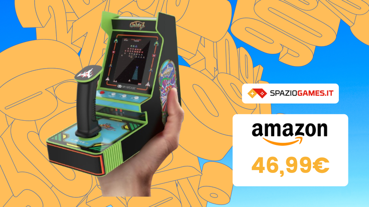 OFFERTA TOP! Mini console Galaga + Galaxian a SOLI 47€!