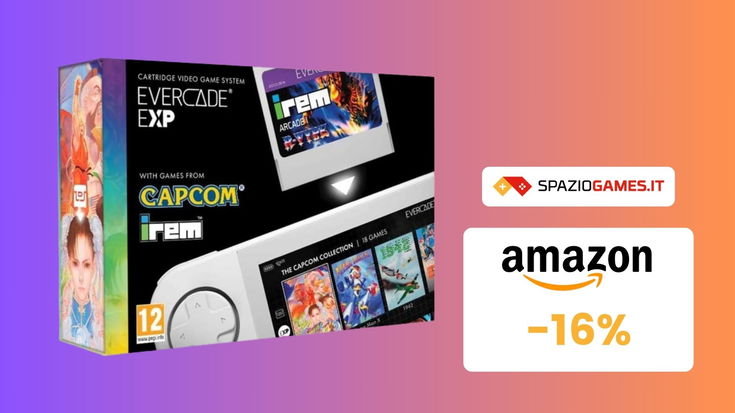 Console Evercade EXP: CHE PREZZO! Su Amazon risparmi il 16%!