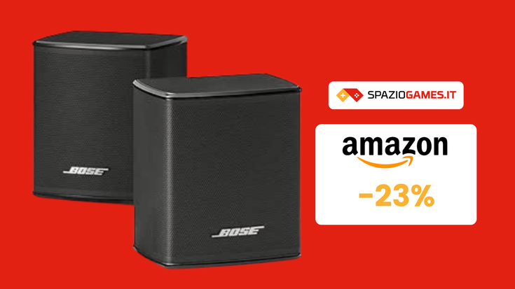 Surround Speakers Bose in OFFERTA su Amazon! 265€!