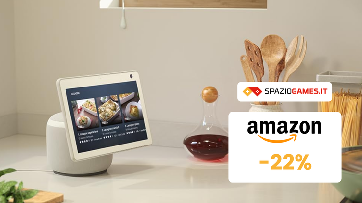 PREZZO TOP! Echo Show 10 SCONTATO del 22%!