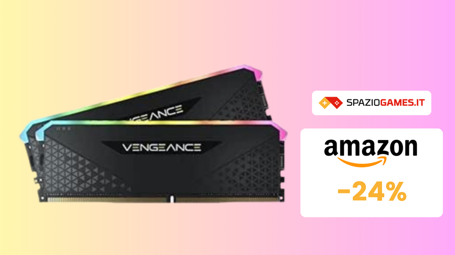 Immagine di Kit RAM DDR4 Corsair Vengeance a 50€! AFFARE!