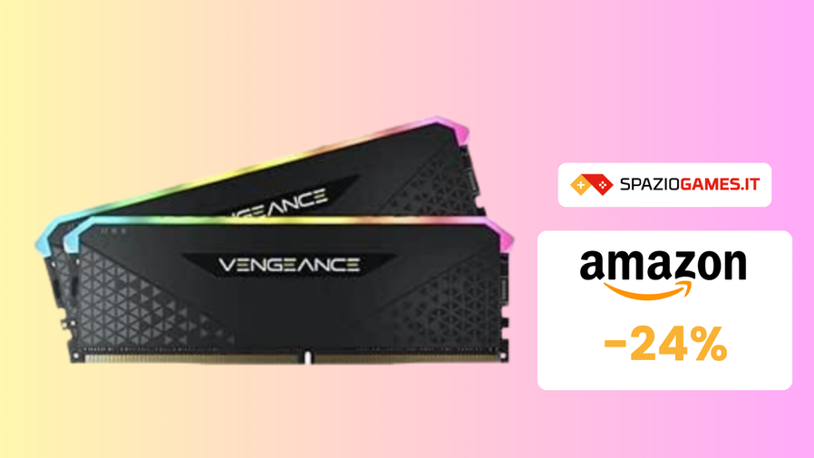 Immagine di Kit RAM DDR4 Corsair Vengeance a 50€! AFFARE!