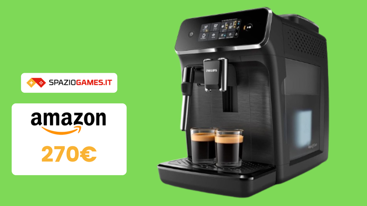 Macchina per caffè automatica Philips proposta a 270€!