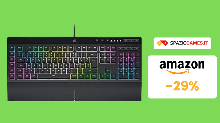 Tastiera gaming Corsair in OFFERTA a 55€! WOW!