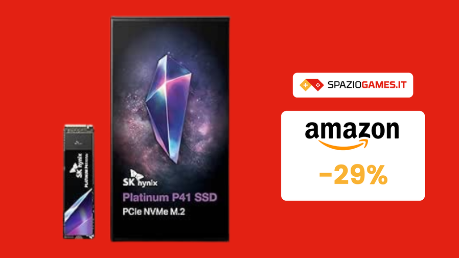 Immagine di SSD con efficienza, velocità, affidabilità e SCONTO del 29%!