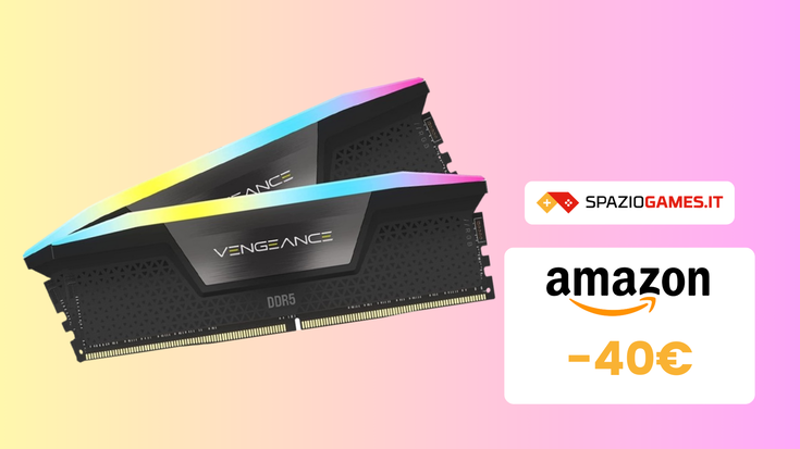 RAM Corsair Vengeance DDR5 a un prezzo SUPER! (-22%)