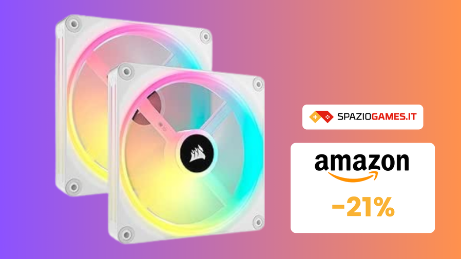 Immagine di UTILISSIME ventole RGB Corsair in OFFERTA su Amazon!