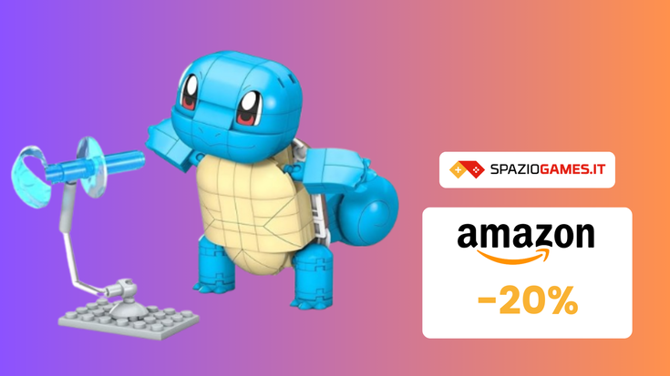 SIMPATICO set di Costruzione di Squirtle a SOLI 16€!