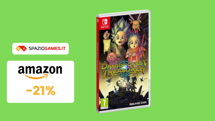 Dragon Quest Treasures in OFFERTA a TEMPO! Soli 30€!