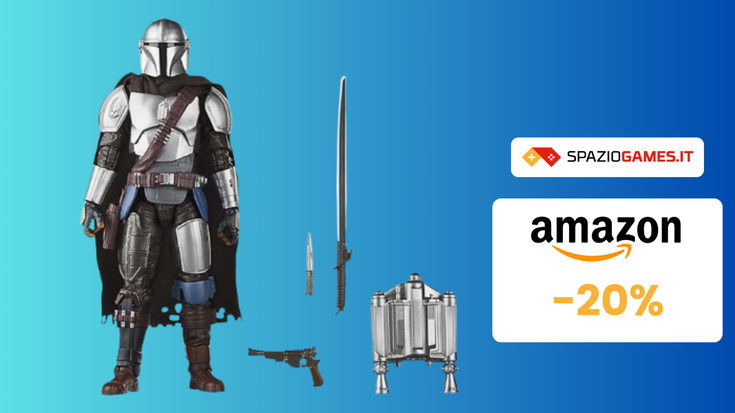 BELLISSIMA Action figure The Mandalorian a soli 23€!