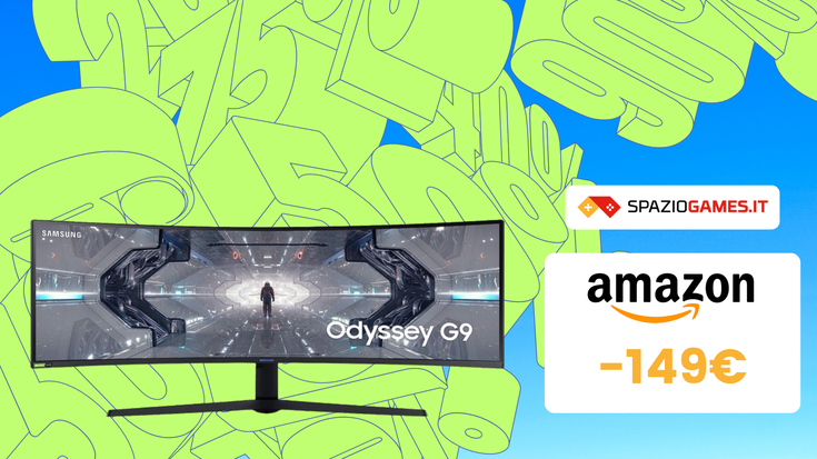 OFFERTA TOP! Monitor gaming Samsung Odyssey G9 a -149€