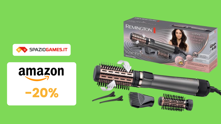 Spazzola per capelli Remington in SUPER OFFERTA a 40€! -20%!