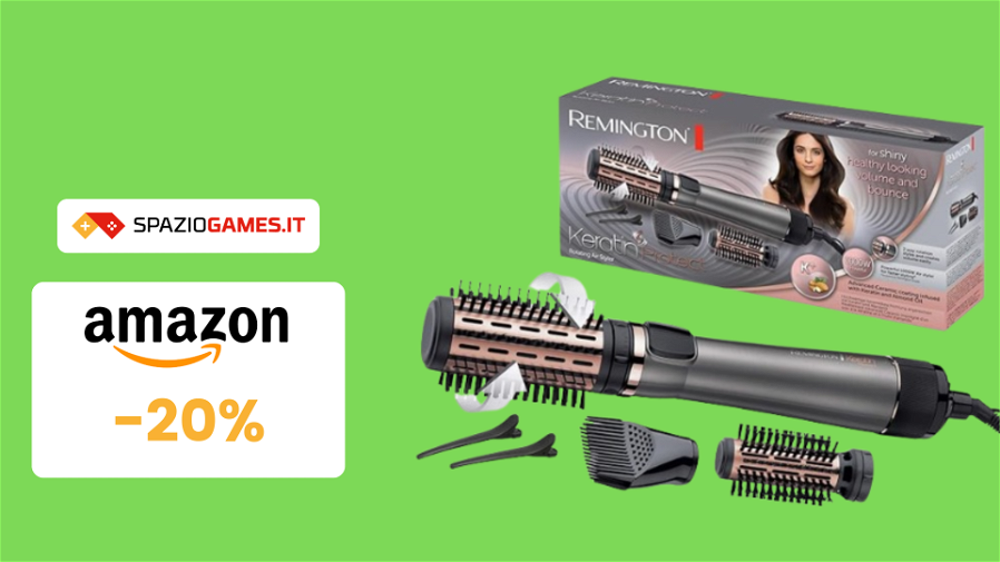 Immagine di Spazzola per capelli Remington in SUPER OFFERTA a 40€! -20%!