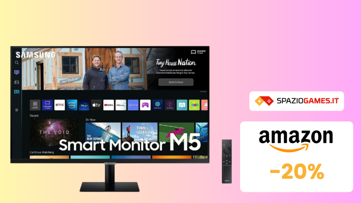 Samsung Smart Monitor M5 a prezzo STRACCIATO! Solo159€