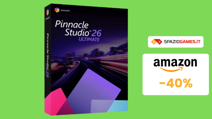 Pinnacle Studio a SOLI 78€: software di editing video di alto livello!