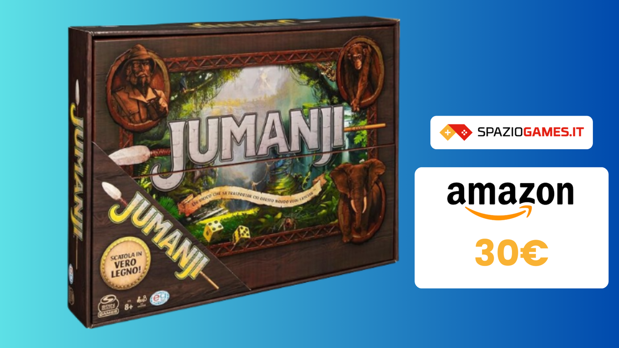 Immagine di Jumanji Deluxe a SOLI 30€! DIVERTIMENTO garantito per tutti!