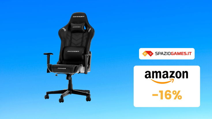 Sedia gaming DXRacer PRINCE L: prezzo sempre PIÙ BASSO! Su Amazon a soli 209€!