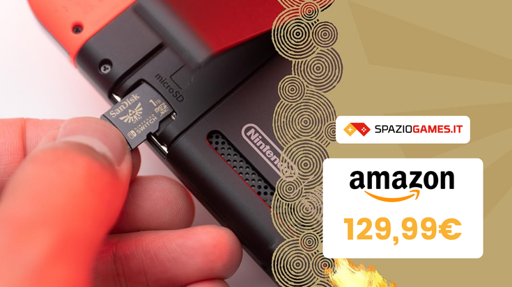 La bellissima MicroSD di Zelda da 1 TB per Switch oggi a PREZZO TOP: -10%!