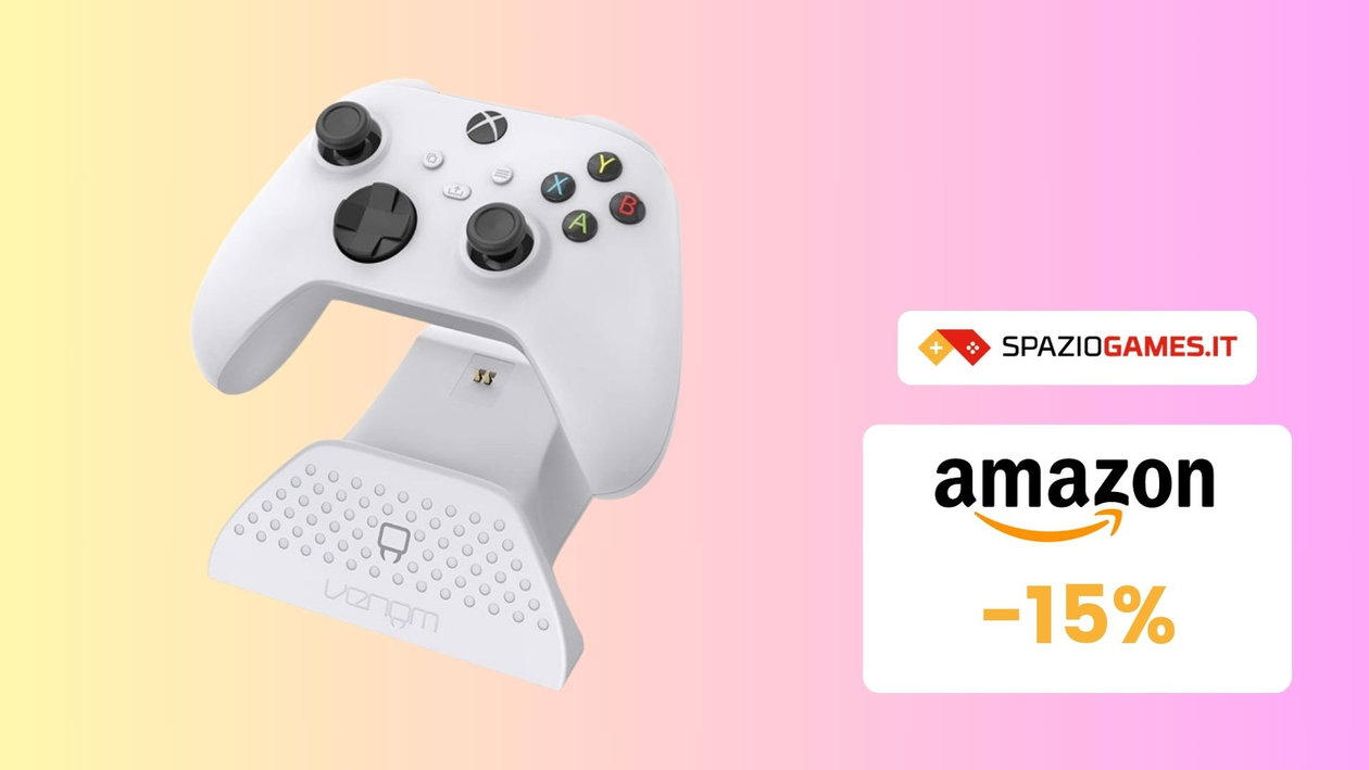 Immagine di Dock di ricarica con batteria ricaricabile Venom per Xbox IN OFFERTA! 15% DI SCONTO!