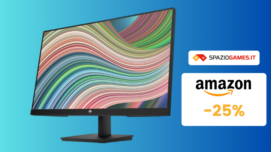 Immagine di Monitor Full HD HP da 24" al prezzo TOP di 90€! -25%!