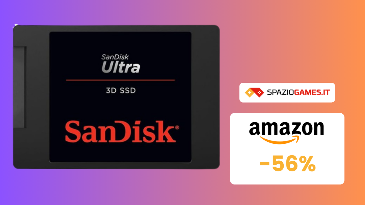 Immagine di SanDisk SSD Plus a 60€! CHE PREZZO su Amazon!