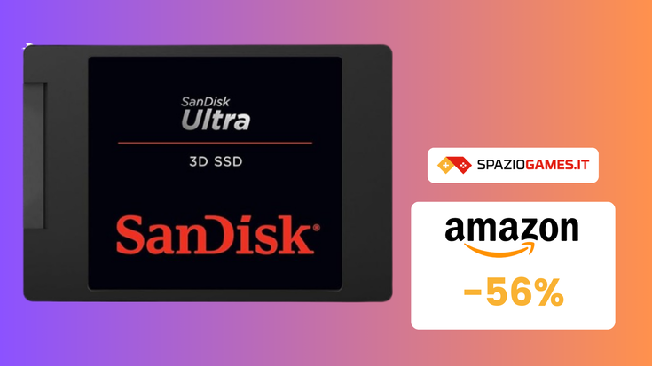 SanDisk SSD Plus a 60€! CHE PREZZO su Amazon!