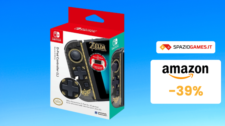 Controller Joy-Con Hori di Zelda a SOLI 17€! WOW!