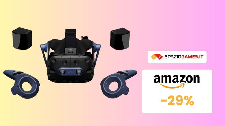 HTC VIVE Pro 2, CHE PREZZO! Su Amazon risparmi il 29%!