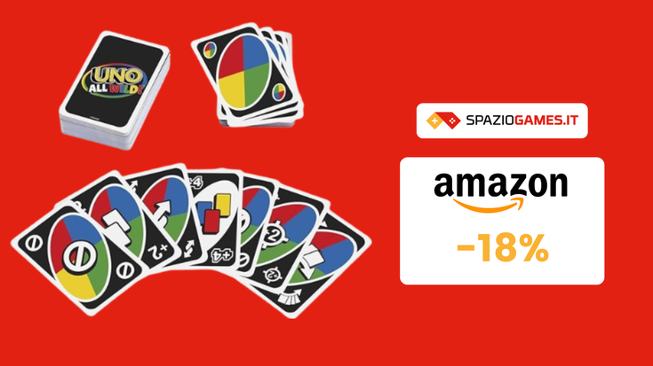 UNO All Wild! al prezzo SHOCK di 9€! Cosa aspettate?