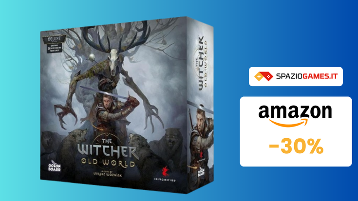 SPLENDIDA Edizione Deluxe di The Witcher: Old World con SCONTO del 30%