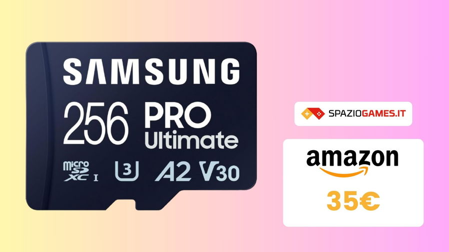 Immagine di Prezzo TOP su questa microSD Samsung da 256GB! La paghi SOLO 35€!