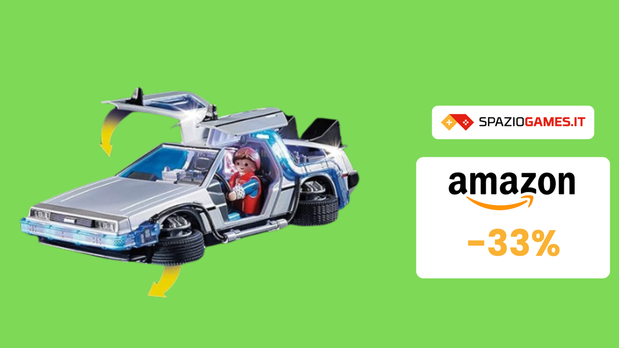 Immagine di BELLISSIMA DeLorean di Playmobil a SOLI 40€! Viaggiate nel tempo!