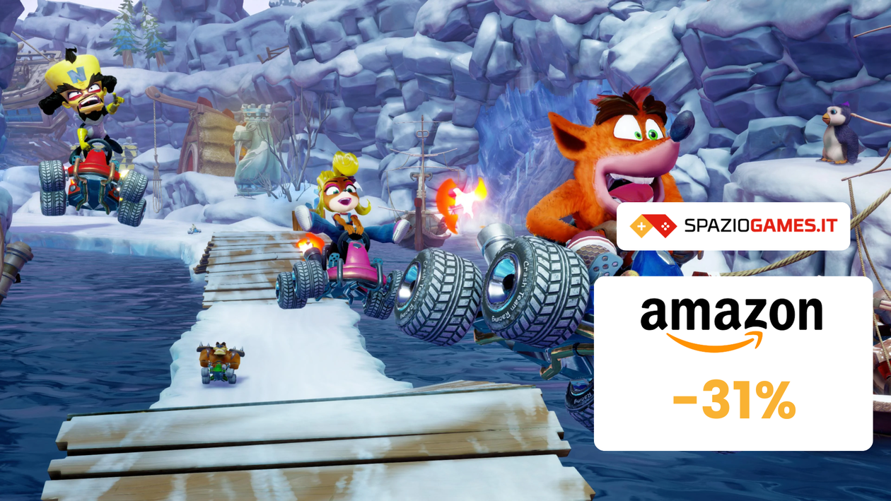 Immagine di CHE PREZZO! Crash Team Racing Nitro-Fueled PS4 a SOLI 29€!