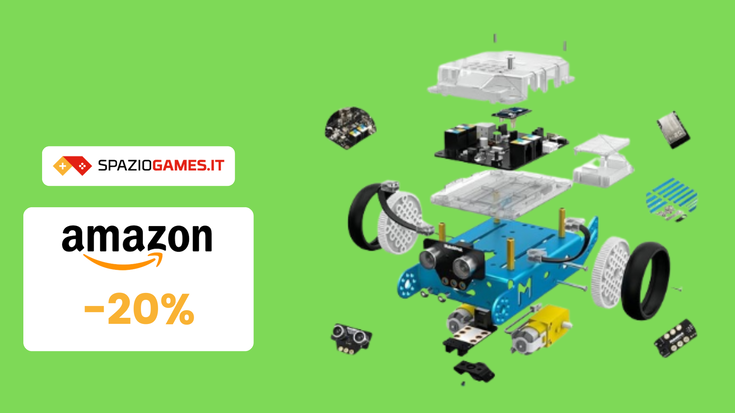 Robot programmabile da costruire al prezzo TOP di 72€!