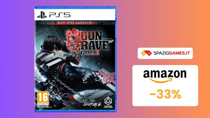 SOLO 10€ per Gungrave G.O.R.E - Day One Edition per PS5! DA NON PERDERE!